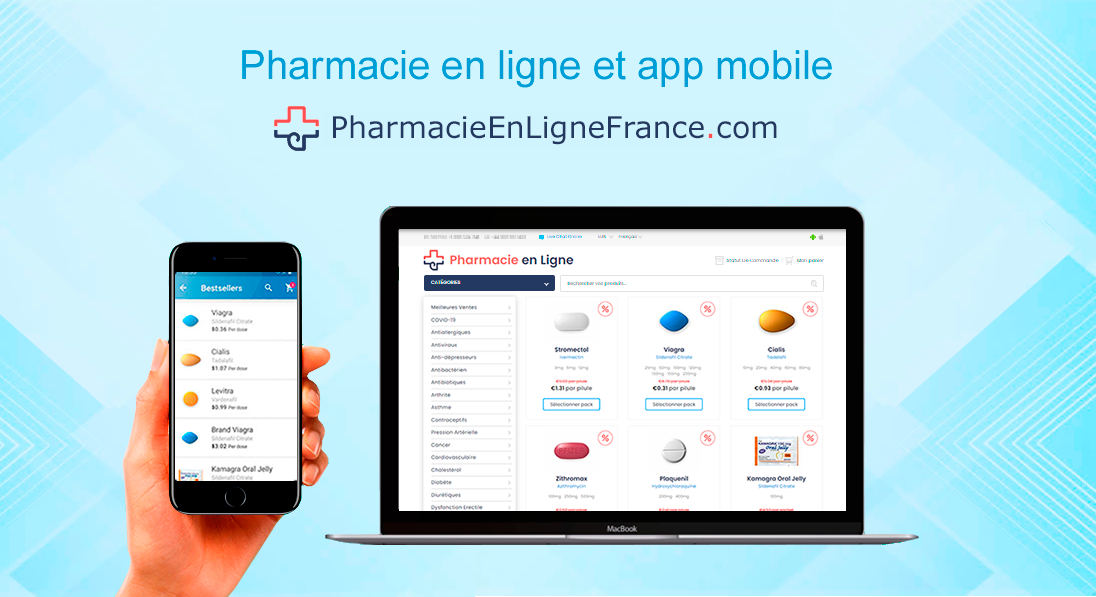 Pharmacie en ligne France - un large choix de médicaments de qualité à des prix abordables