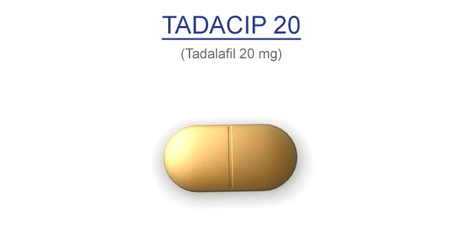 Tadacip 20 Tadalafil